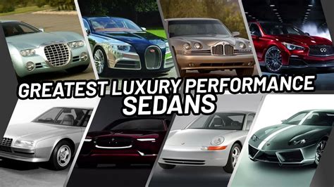 The Greatest Luxury Performance Sedans We Never Got