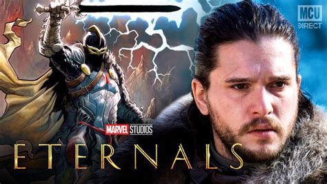 Exclusive: Details About Kit Harington’s Black Knight, The Eternals ...