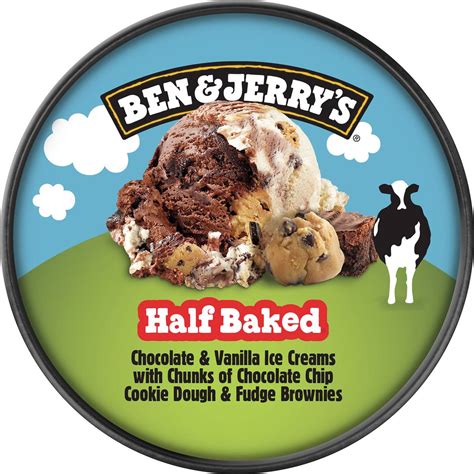 Ben And Jerry’s Ice Cream Tub Half Baked 458 Ml Woolworths