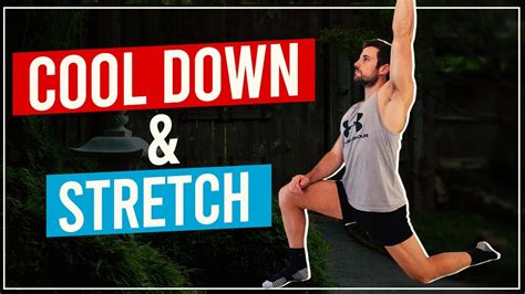 Cool Down Stretch Routine After Workout 5 Minutes YouTube