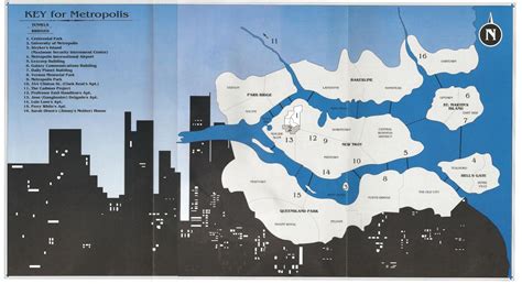 Metropolis City Map