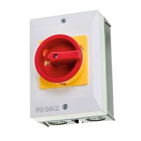 20a 4 Pole Rotary Isolator Switch Ip65