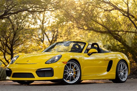 204 Mile 2016 Porsche Boxster Spyder 6 Speed For Sale On Bat Auctions Closed On October 28