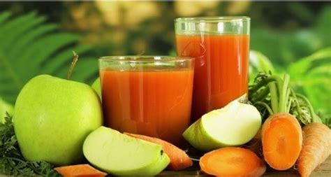 El Jugo Detox De Zanahoria Y Manzana Para Perder Peso Y Tener Un