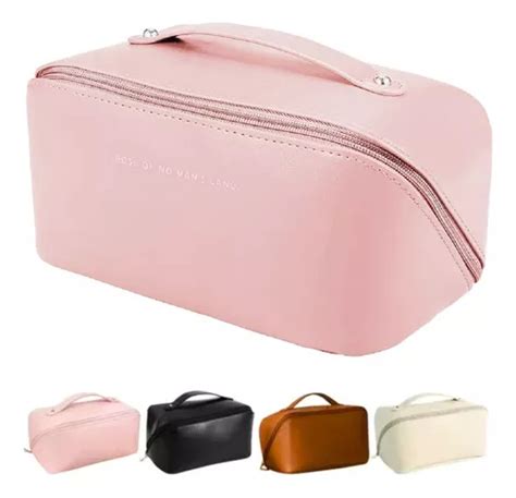 Necessaire Feminina Grande Maquiagem Cosm Ticos Bolsa Viagem Mercadolivre