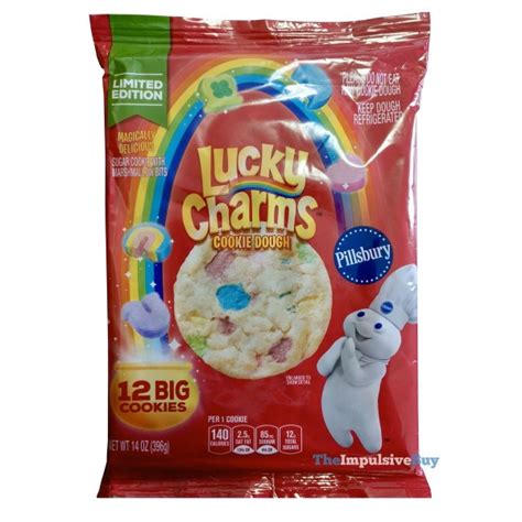 Review Pillsbury Limited Edition Lucky Charms Cookie Dough The Impulsive Buy