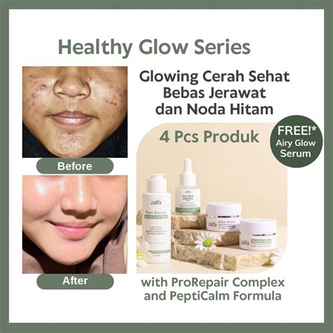 Jual Healthy Glow Skin Repair Series Pcs Produk Zalfa Natural