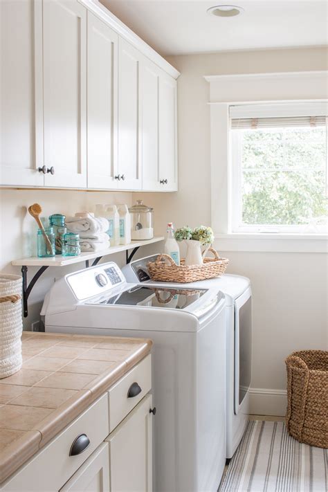 DIY Shelf Over Washer And Dryer Diy Laundry Room Shelves Laundry