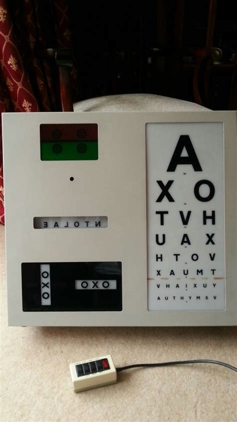 Motorised Test Chart Used Test Chart Box Ophthalmic Equipment