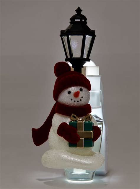 Bath Body Works Snowman Buddy Nightlight Wallflowers Fragrance Plug