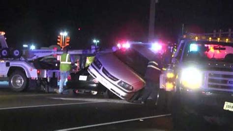 Car Drives On Top Of Other Car In Albemarle Crash Police Make Arrest