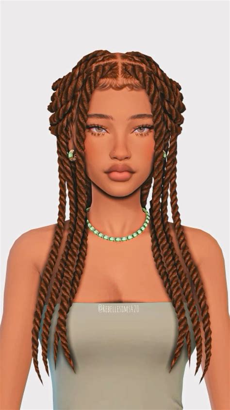 Braids Locs Twists And More Maxis Match Edition Part 2 In 2024