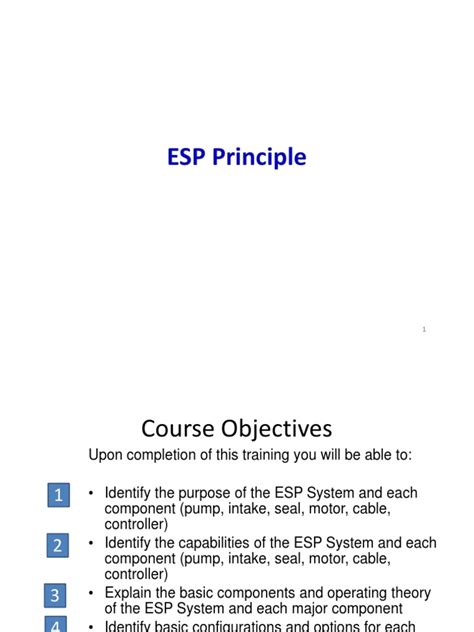 ESP Overview | PDF | Pump | Electric Motor