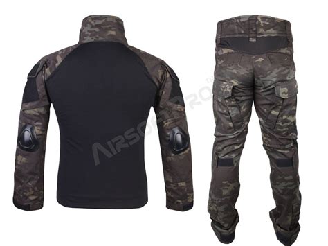 Uniformes Completos Conjunto BDU De Combate Multicam Negro Gen2