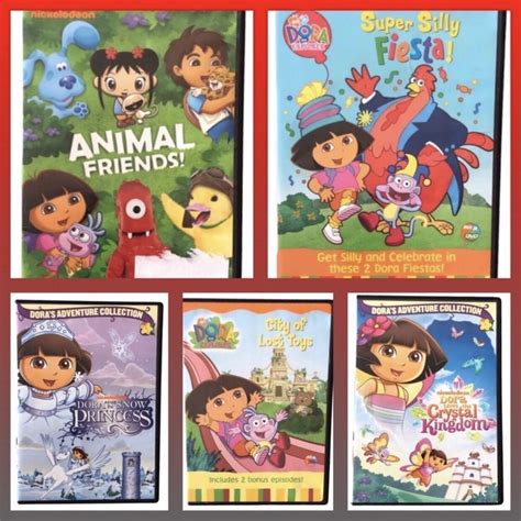 Dora the Explorer DVDs 5 Piece Bundle from Nickelodeon