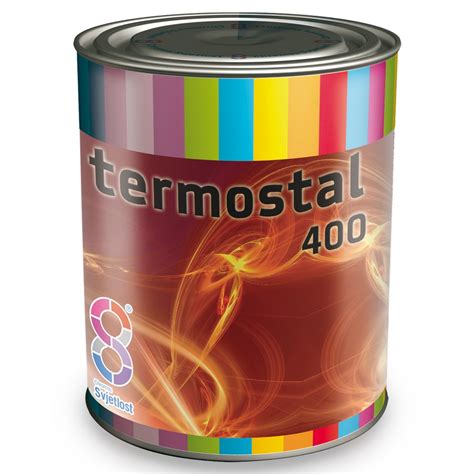 Specijalni Premaz Za Metal CHROMOS SVJETLOST TERMOSTAL 400 SREBRNI 0 2L