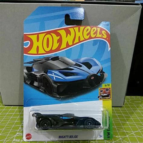 Jual Hot Wheels Bugatti Bolide HW Exotics Blue Black Biru Hitam