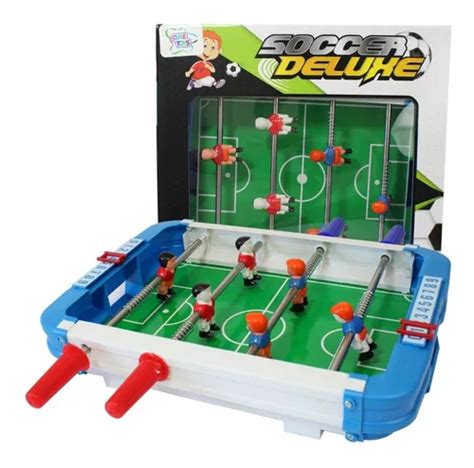 Mini Pebolim Tot Futebol De Mesa Soccer Deluxe Mercadolivre