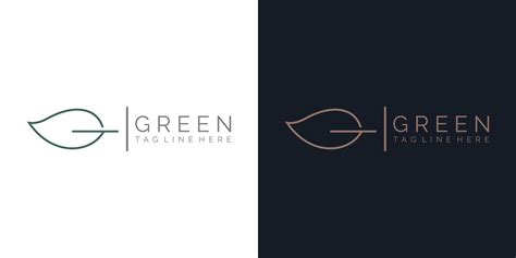 Green Logo Design 45893921 Vector Art at Vecteezy