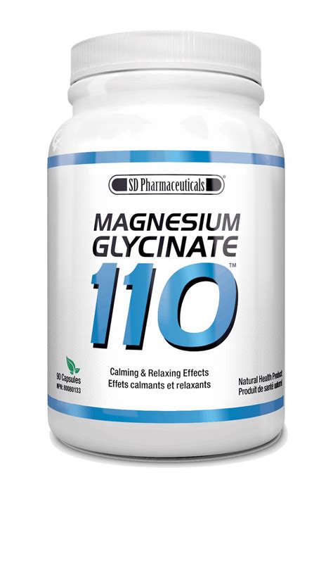 Magnesium Glycinate 110 90ct Can Pharmafreak