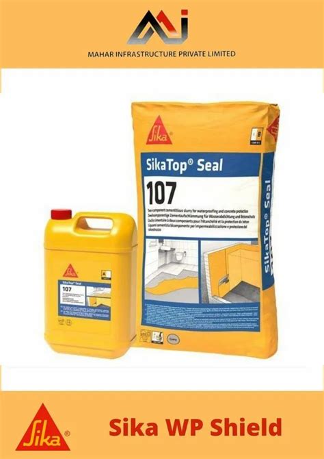 Cement Grey Slurry Sikatop Seal 107 7kg25kg At Rs 63kg In Mumbai