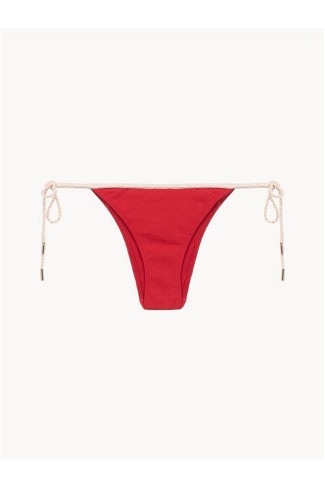 La Perla Monogram Bikini Brief Red Editorialist