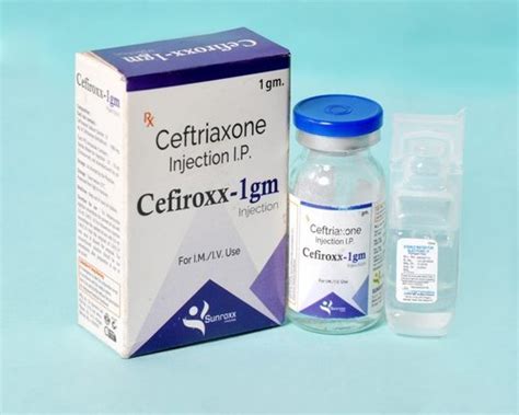 Liquid Ceftriaxone Injection Ip 1gm At Best Price In Chandigarh