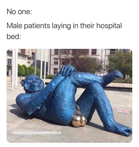 Male patients laying in their hospital bed - Memes - www.MedicalTalk ...