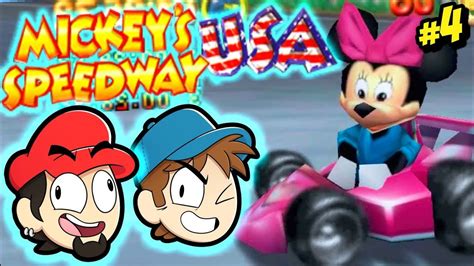 ESTRAGOU TUDO AO VIVO Mickey Speedway USA 04 YouTube