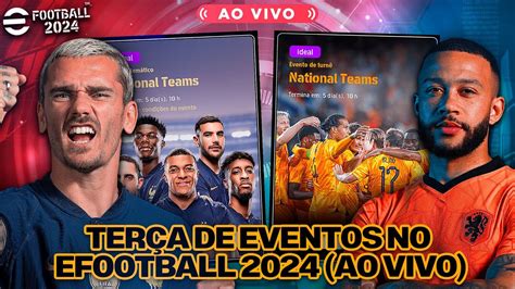 eFootball 2024 TERÇA de EVENTOS National Teams Brazilian Clubs