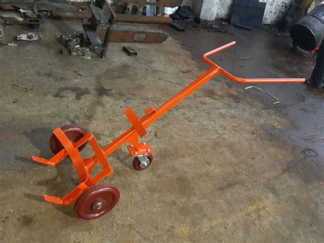 Mild Steel Drum Trolley Drum Lifting Trolley Three Wheel Drum