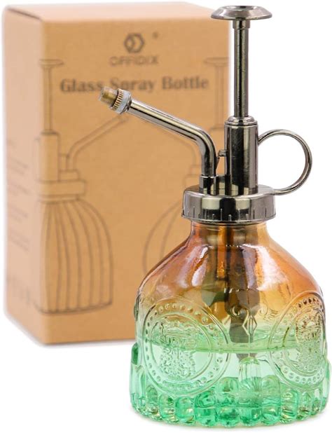 OFFIDIX Glass Plant Mister Spray Bottle Vintage Plant Spritzer