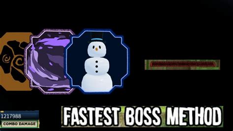 Easiest Boss Shot Combo Kill Boss In Seconds Without Rare Bloodlines