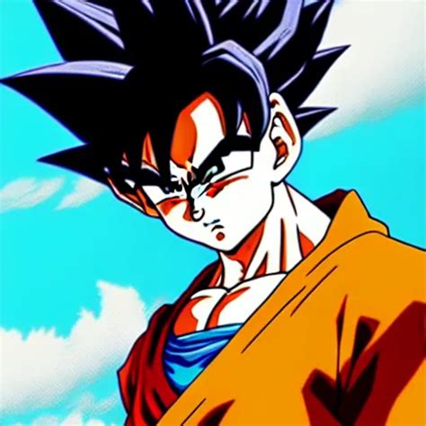 Goku From Dragonball Z Portrait Shinkai Makoto Studio Stable Diffusion