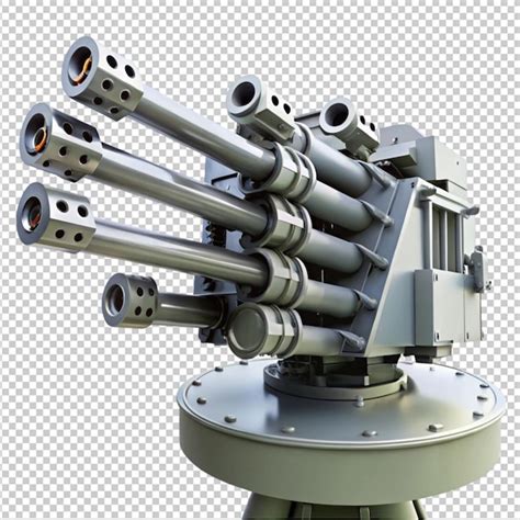 Mark 15 Phalanx Close In Weapon System Sand Premium AI Generated PSD