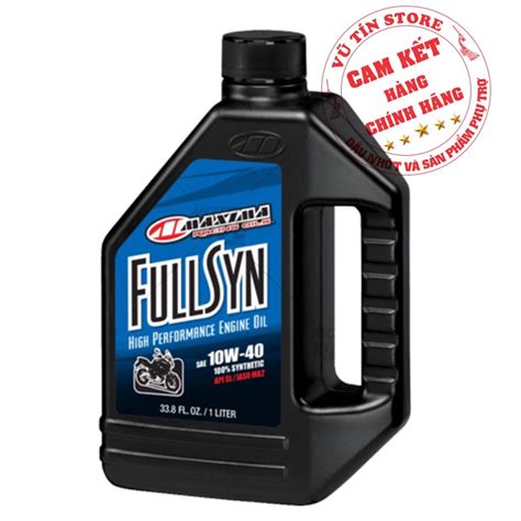 Dầu nhớt động cơ Maxima Racing Oil FullSyn 10W 40 Shopee Việt Nam