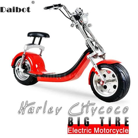 Daibot Electric Scooter Harley Citycoco Two Wheels Electric Scooter 60V