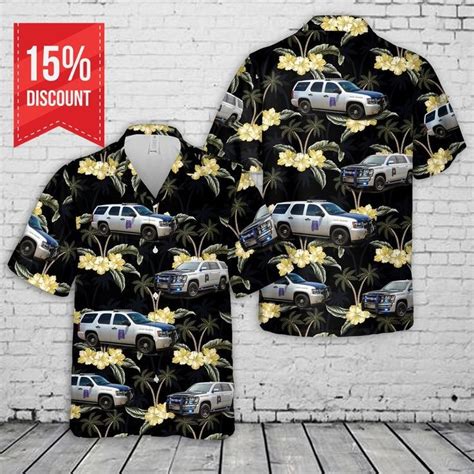 NLSI0909BC06 Alabama State Police Trooper Hawaiian Shirt | Shirts, Air ...