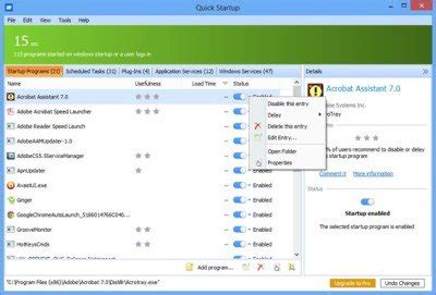 Free Startup Manager software for Windows 11