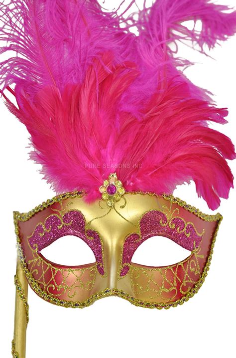 Colombina Vanity Venetian Mardi Gras Masks (Magenta) | eBay