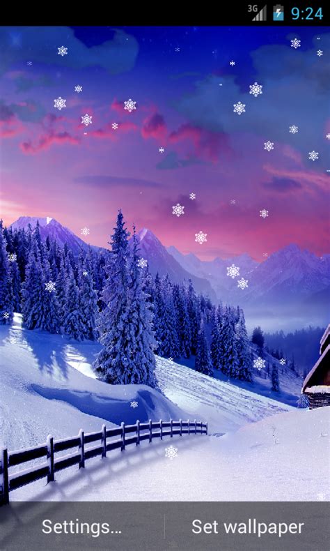 🔥 [50+] Live Snow Wallpapers | WallpaperSafari