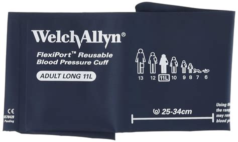 Welchallyn Reuse L Hp Flexiport Reusable Blood Pressure Cuffs With