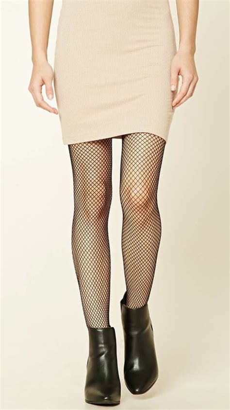 Forever 21 Fishnet Tights Fashion Tights