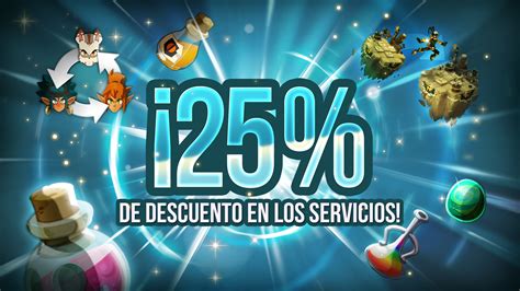 25 De Descuento En Los Servicios Shop Noticias DOFUS El