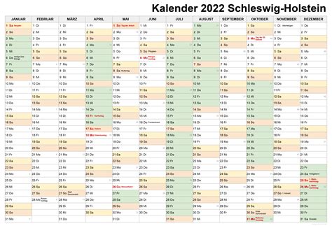 Ferien Kalender Schleswig Holstein 2024 Gilda Julissa