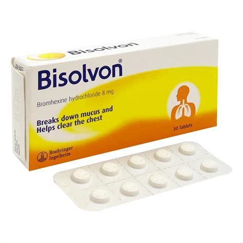 Thuốc Bisolvon 8mg