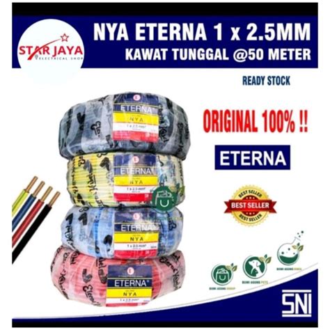 Jual Eterna Kabel Nya X Harga Per Meter Shopee Indonesia