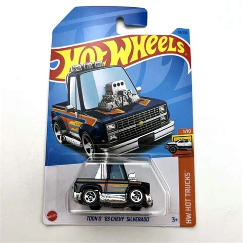 Hot Wheels Машинка хот вилс Toond Chevy Silverado купить с доставкой по выгодным ценам в