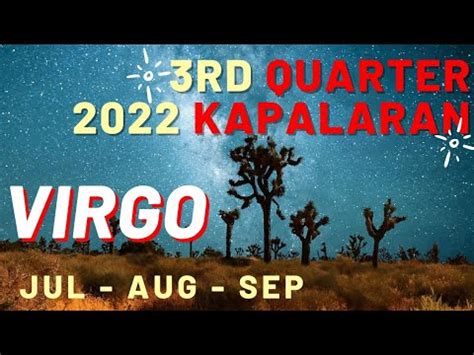 Virgo Rd Quarter Kapalaran July August September Tagalog