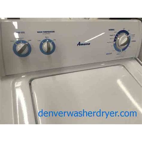 Basic, Easy-to-Use Amana Washer! - #2613 - Denver Washer Dryer